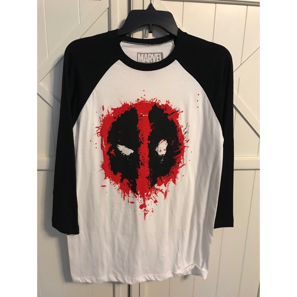 Deadpool Baseball Tee